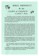 Bible Prophecy and the Laws of Chance