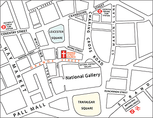 Orange Street Map